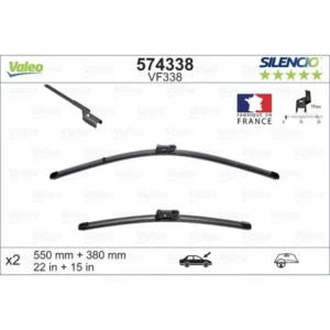 Wycieraczki Valeo Silencio Flat