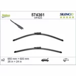 Valeo Silencio Flat do SEAT Leon 2 2009-2012