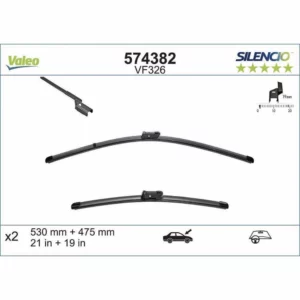 Wycieraczki Valeo Silencio Flat