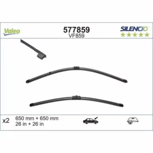 Wycieraczki Valeo Silencio Flat