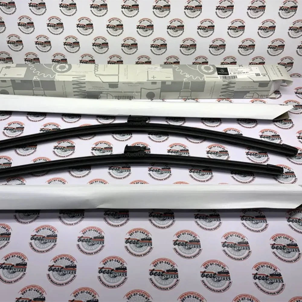 Pióra wycieraczek przód Mercedes Original do Mercedes Klasa GLE C167 SUV coupe ze zintegrowanym spryskiwaczem