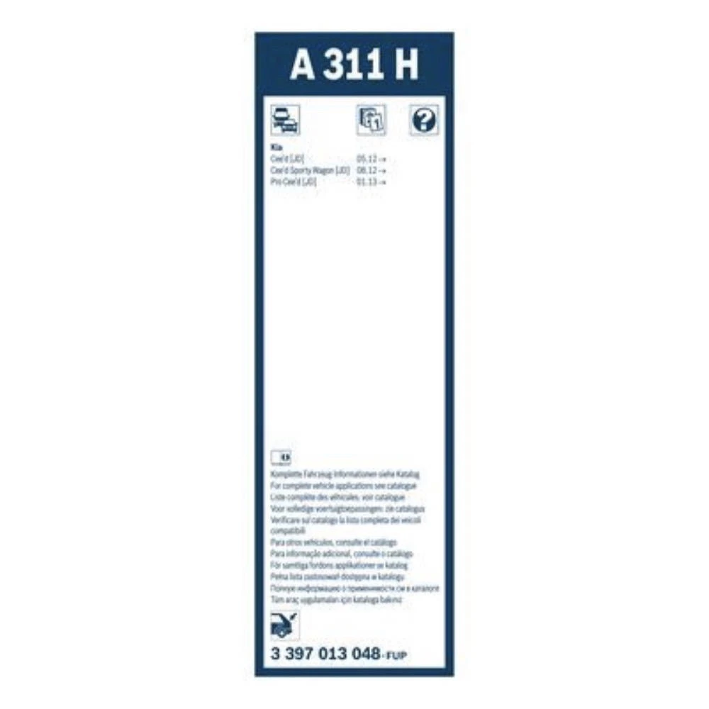 Wycieraczka na tyl BOSCH Rear do Kia Ceed ProCeed 2 JD coupe