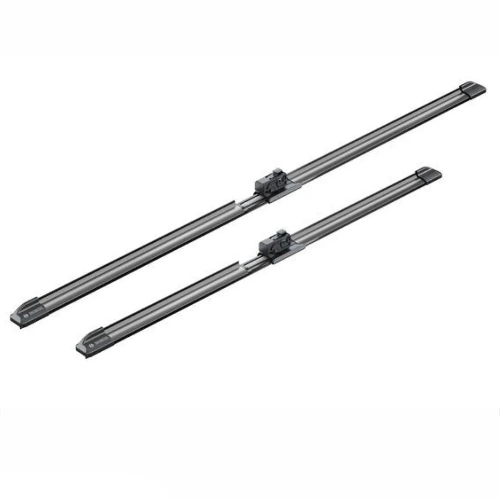 Pióra wycieraczek przód BOSCH AeroTwin do Audi Q7 4M SUV zawiera zintegrowane dysze spryskiwaczy