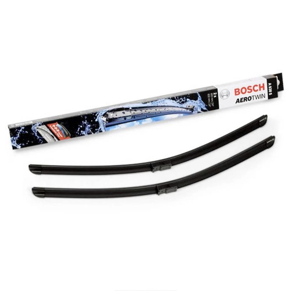 Pióra wycieraczek przód BOSCH AeroTwin do Mercedes Klasa C W204 sedan 12.2008-12.2012 polaczenie boczne