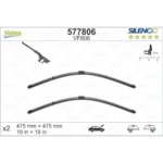 Valeo Silencio Flat do VW Lupo 2003-2005