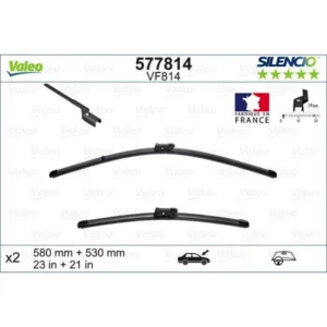 Wycieraczki Valeo Silencio Flat