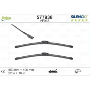 Wycieraczki Valeo Silencio Flat