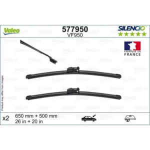 Wycieraczki Valeo Silencio Flat
