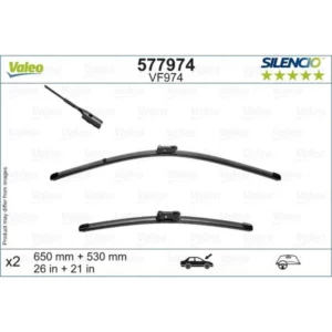 Wycieraczki Valeo Silencio Flat