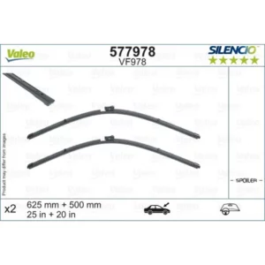 Wycieraczki Valeo Silencio Flat