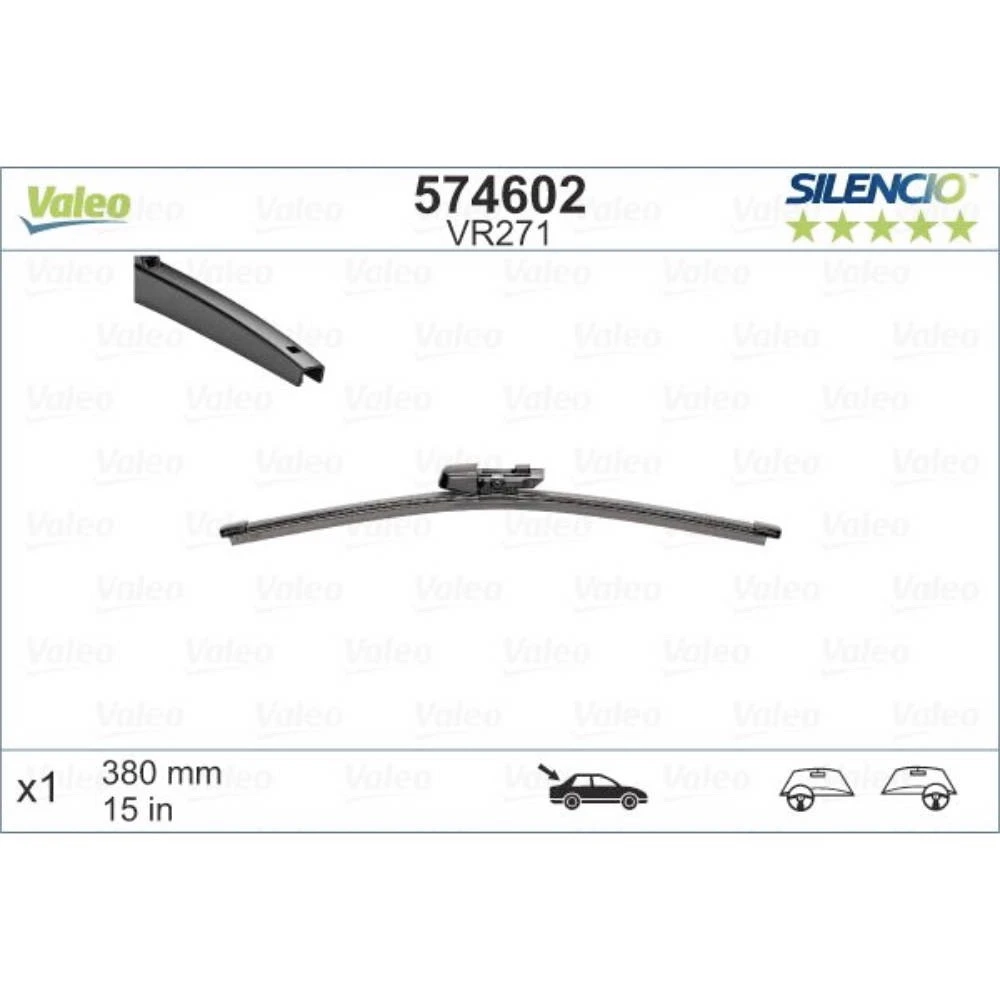 Wycieraczka na tyl Valeo Silencio Rear do SEAT Leon SC 3 coupe 5F