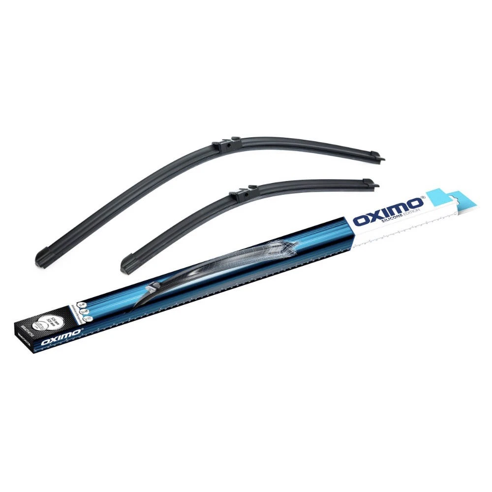 Pióra wycieraczek przód Oximo Silicone OEM do VW Passat B5 sedan 11.2001-02.2005 polaczenie boczne