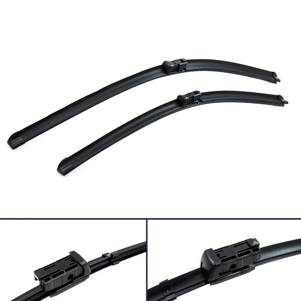 Pióra wycieraczek przód Oximo Silicone OEM do Fiat Idea minivan 04.2008-12.2012 polaczenie przycisk