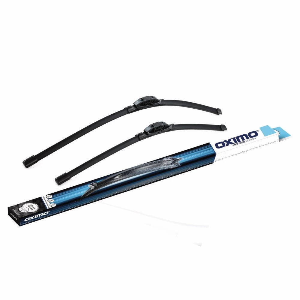 Pióra wycieraczek przód Oximo Silicone OEM do Renault Scenic 2 JM MPV 05.2003-11.2004 polaczenie oryginalne