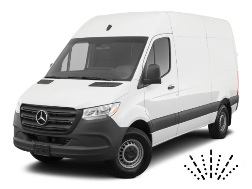 Wycieraczki Mercedes Sprinter 3 W907 | W910 ze zintegrowanym spryskiwaczem