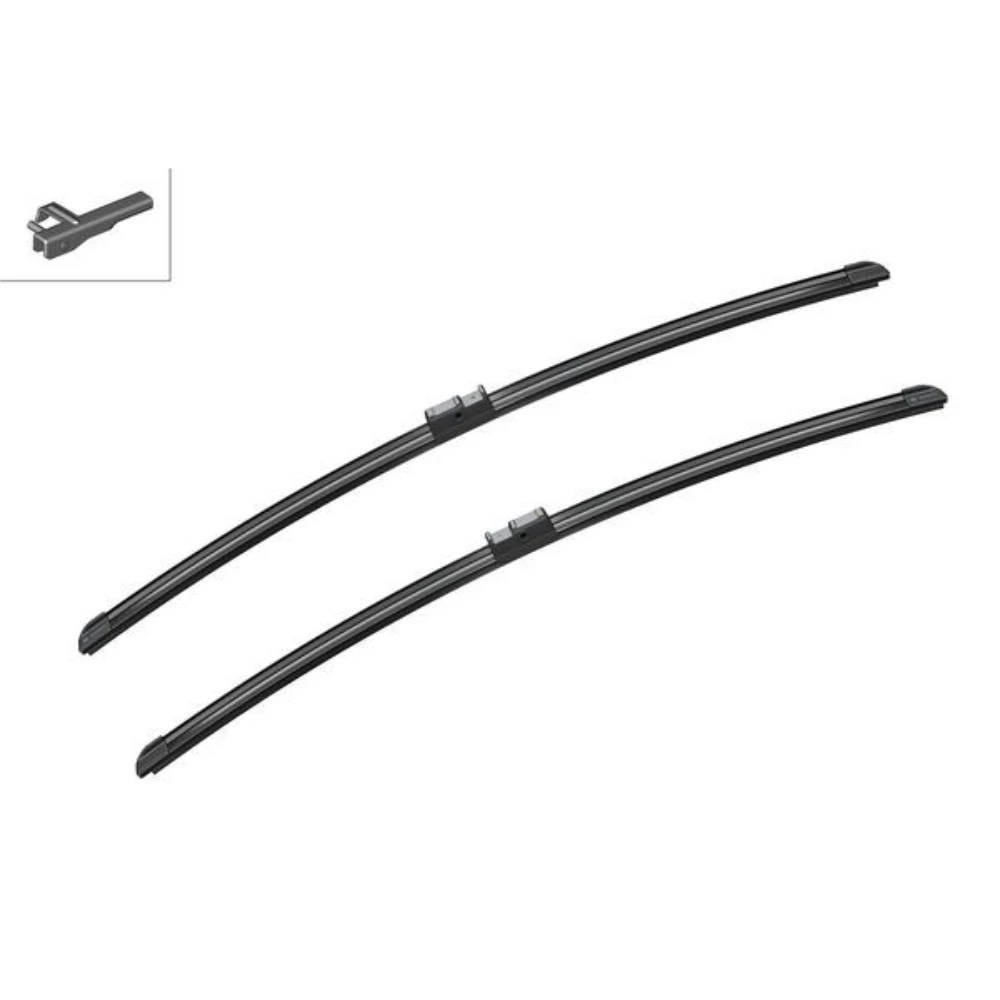 Pióra wycieraczek przód BOSCH AeroTwin do Citroen Xsara Picasso N68 minivan 10.2005-09.2010 side pin wiper arm