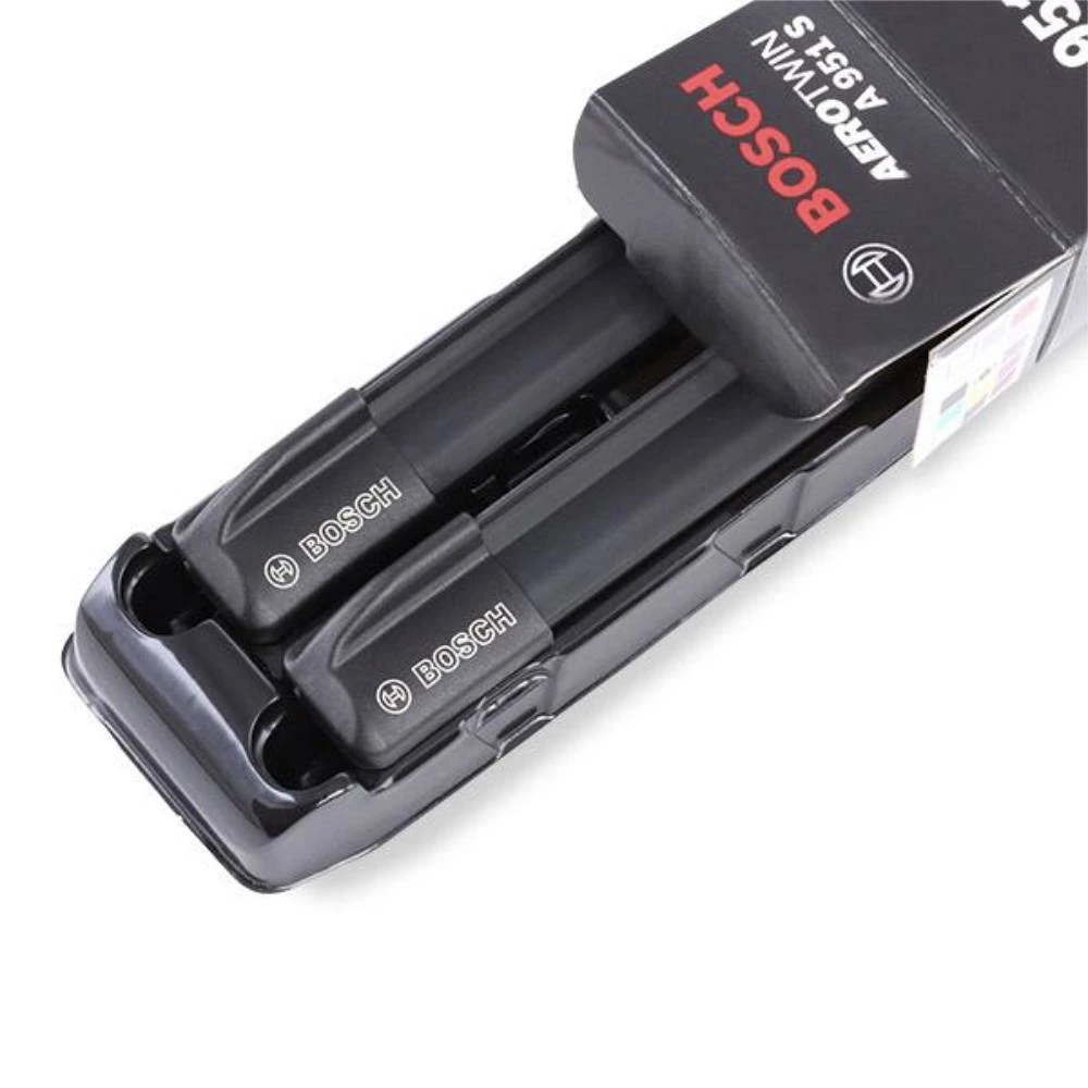 Pióra wycieraczek przód BOSCH AeroTwin do Citroen C5 1 DC | DE liftback 12.2003-09.2004 side pin wiper arm | plastic rear wiper