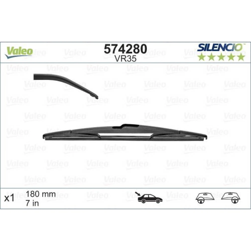 Wycieraczka na tyl Valeo Silencio Rear do Citroen DS4 1 B75 hatchback