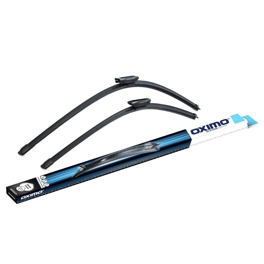 Pióra wycieraczek przód Oximo Silicone OEM do Citroen C4 Grand Picasso 1 B58 minivan 04.2008-08.2013 polaczenie bayonet