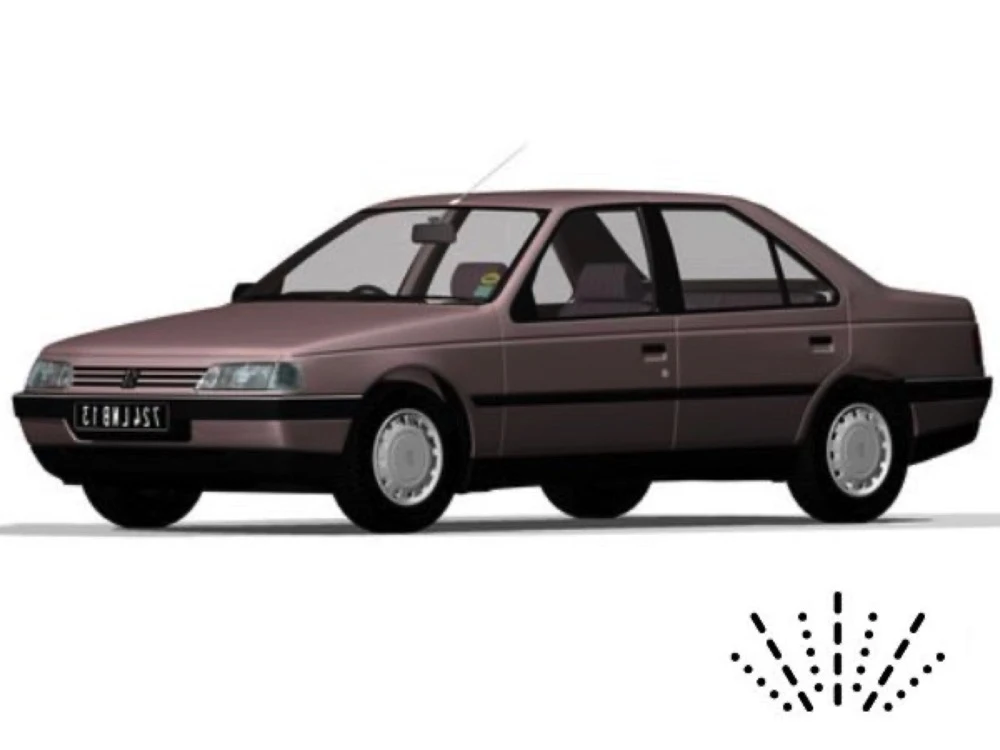 Wycieraczki Peugeot 405 sedan z opryskiwaczem