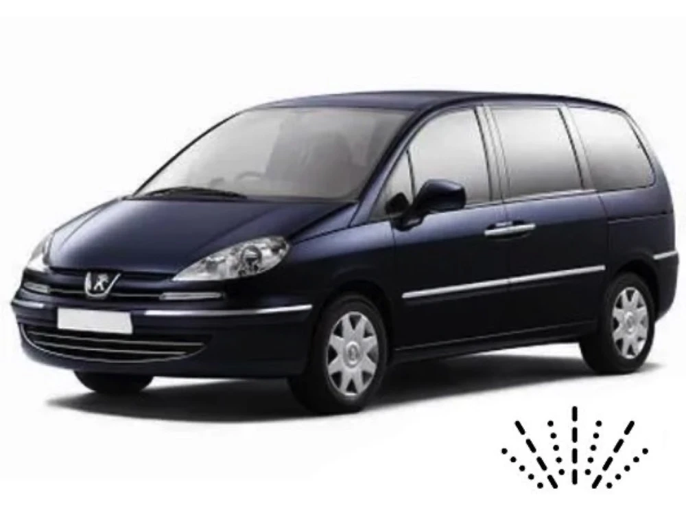 Wycieraczki Peugeot 807 minivan 08.2005-12.2013 z opryskiwaczem