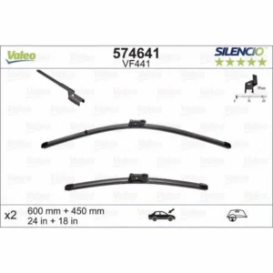 Wycieraczki Valeo Silencio Flat