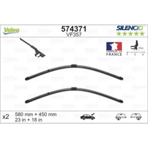 Wycieraczki Valeo Silencio Flat