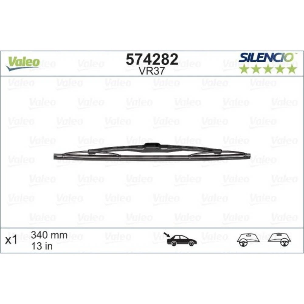 Wycieraczka na tyl Valeo Silencio Rear do Audi A4 B6 kombi 09.2001-10.2003 polaczenie oryginalne