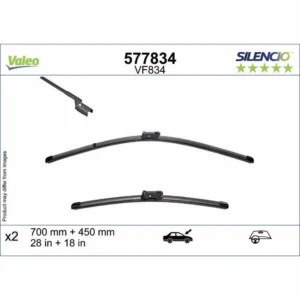 Wycieraczki Valeo Silencio Flat