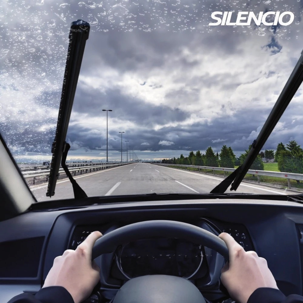 Pióra wycieraczek przód Valeo Silencio Flat do Volkswagen Touareg NF SUV