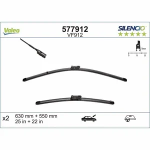 Wycieraczki Valeo Silencio Flat