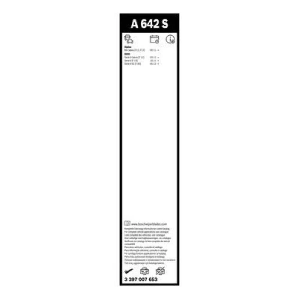 Pióra wycieraczek przód BOSCH AeroTwin do BMW Seria 6 F13 coupe
