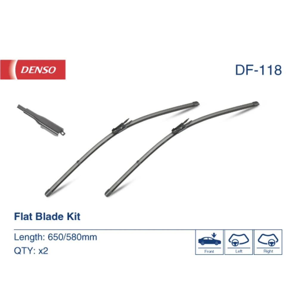 Pióra wycieraczek przód Denso Flat do Toyota Sequoia XK60 SUV