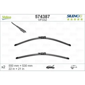 Wycieraczki Valeo Silencio Flat