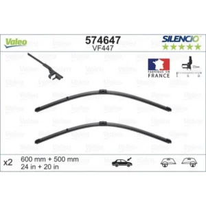 Wycieraczki Valeo Silencio Flat