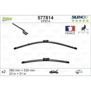 Wycieraczki Valeo Silencio Flat