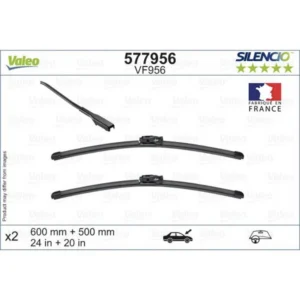 Wycieraczki Valeo Silencio Flat