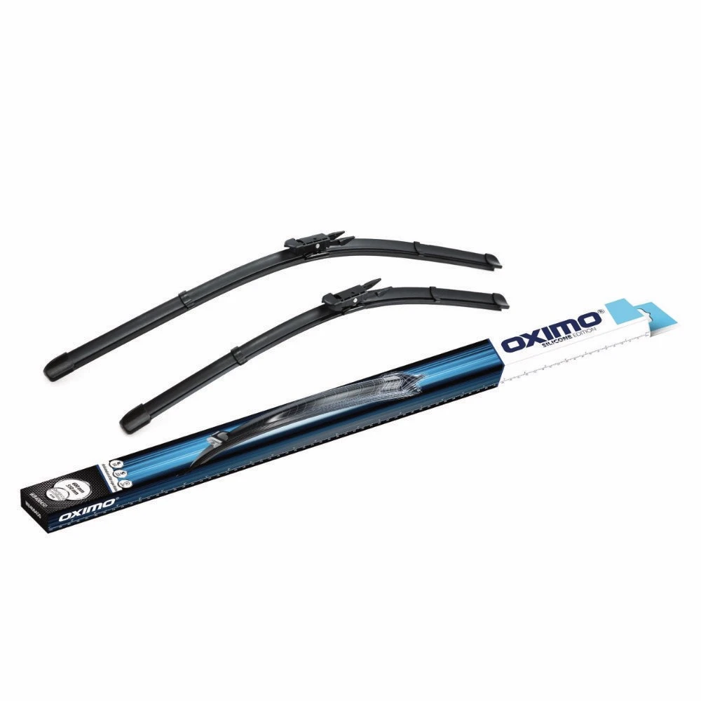Pióra wycieraczek przód Oximo Flat Original do Volvo XC90 SUV 08.2004-07.2006 mocowanie pinch-tab | plastikowa tylna wycieraczka