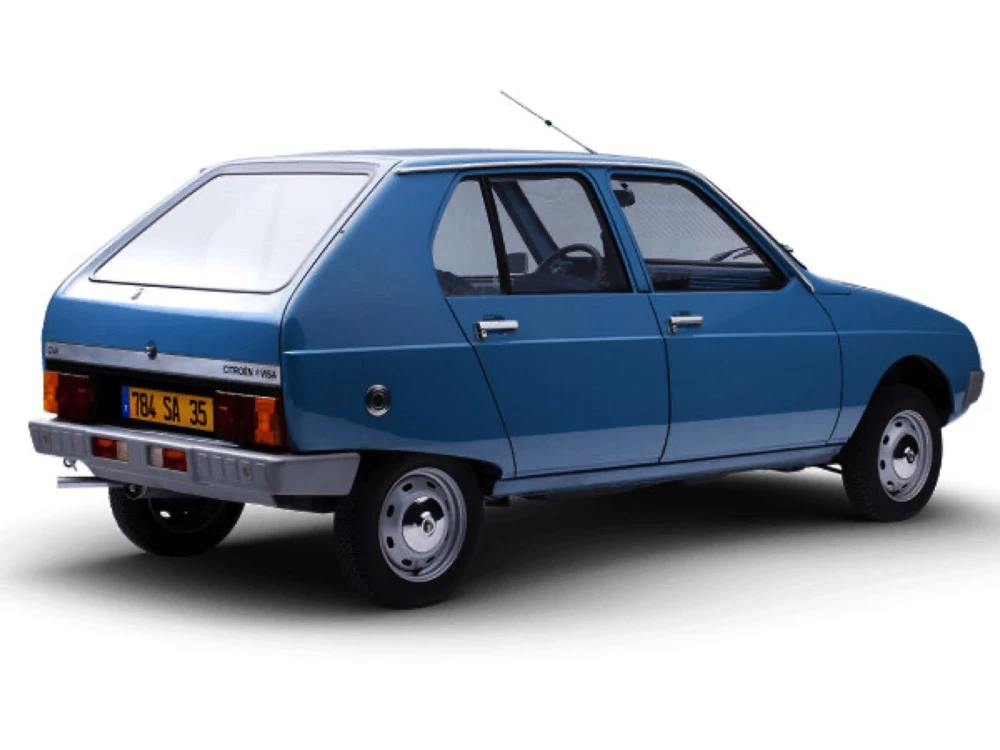 Citroen Visa hatchback wycieraczki