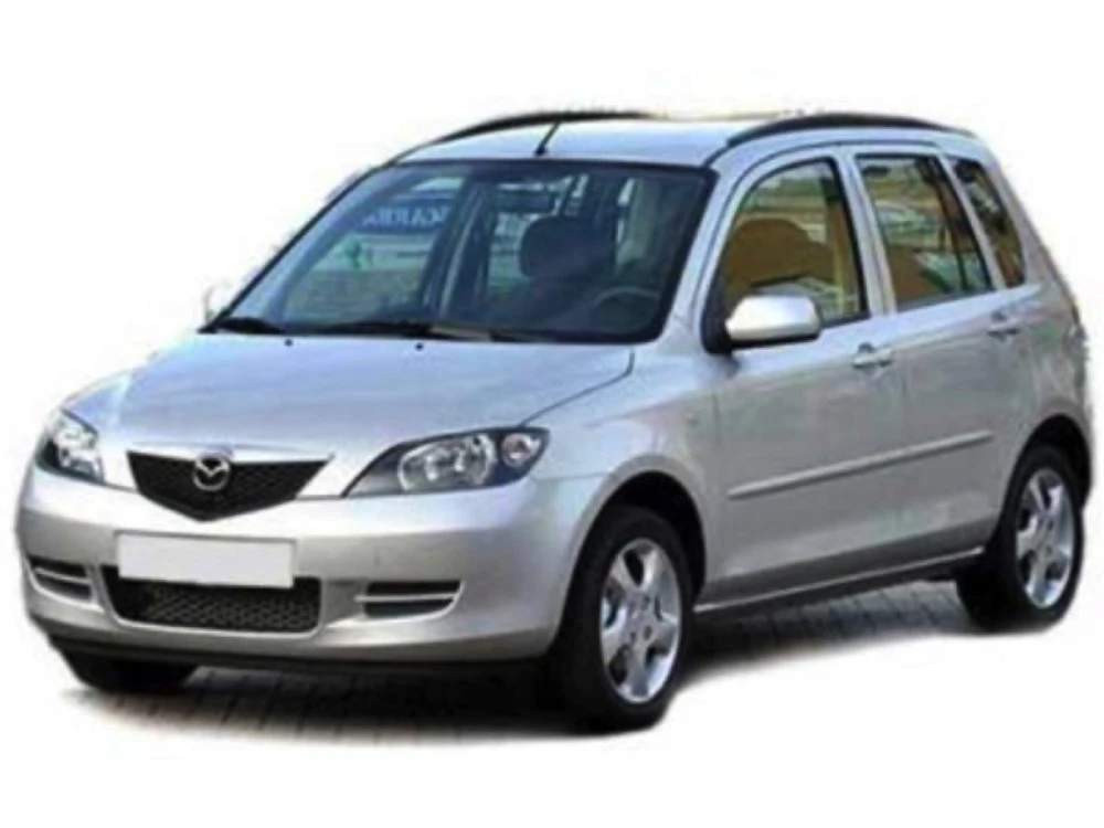 Mazda 2 DY hatchback wycieraczki