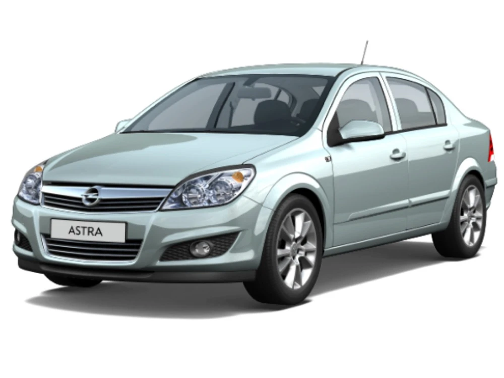 Opel Astra sedan wycieraczki