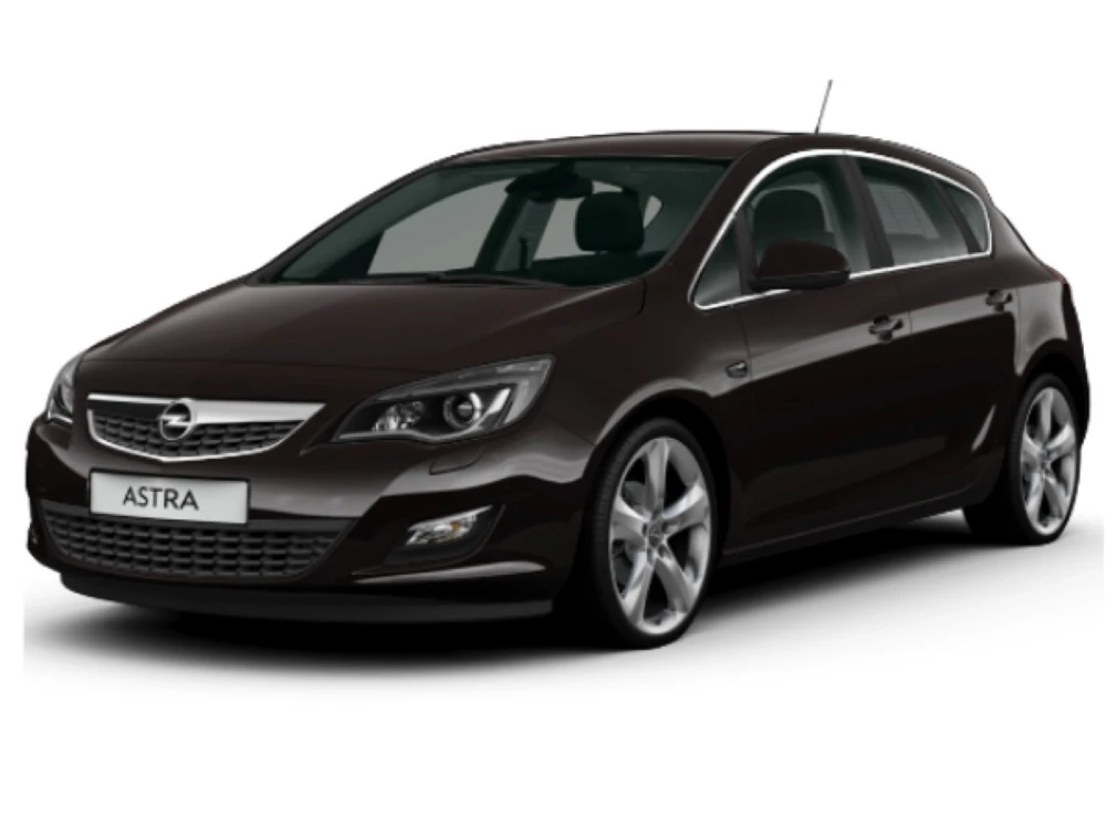 Opel Astra hatchback wycieraczki