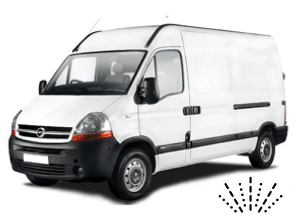 Wycieraczki Opel Movano A 1998-2010 van mit Dusen am Wischerblatt id:1189