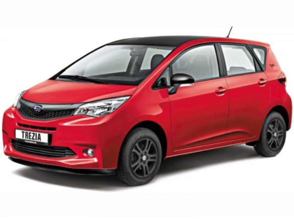 Subaru Trezia hatchback wycieraczki