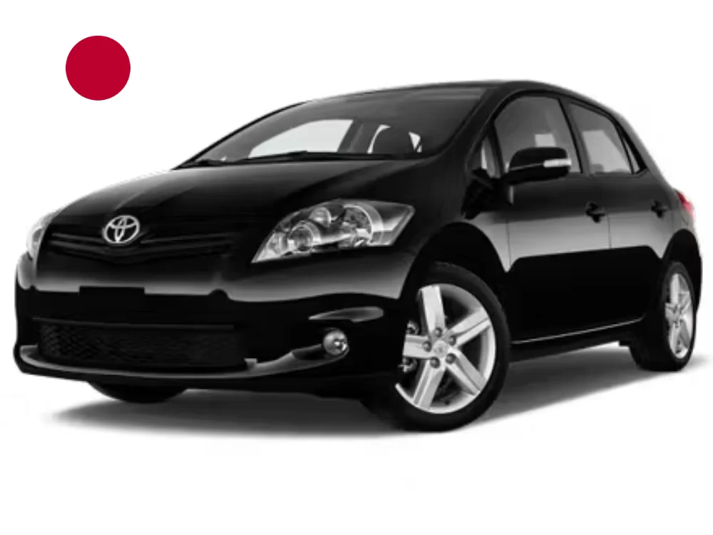 Toyota Auris E150 hatchback Japan wycieraczki