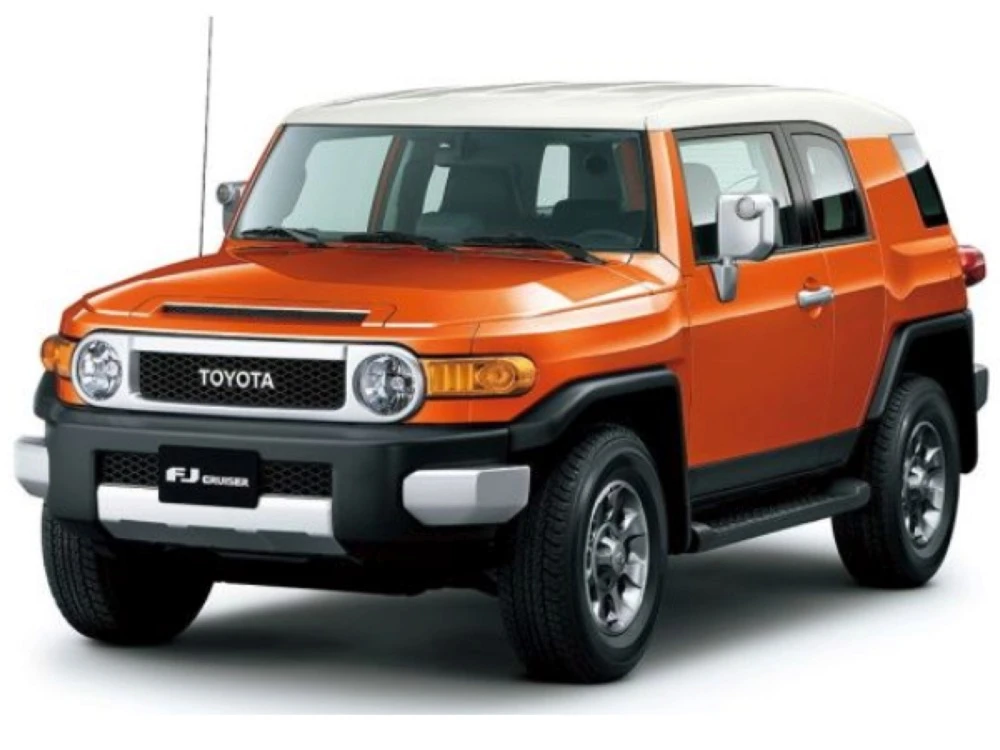 Toyota FJ Cruiser SUV wycieraczki